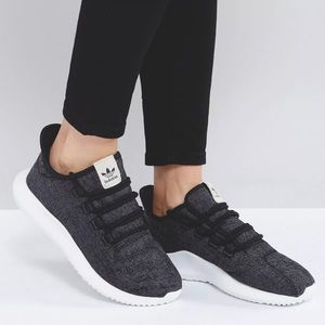 adidas Originals Tubular Shadow Sneaker In Dark Gray size women’s 9.5